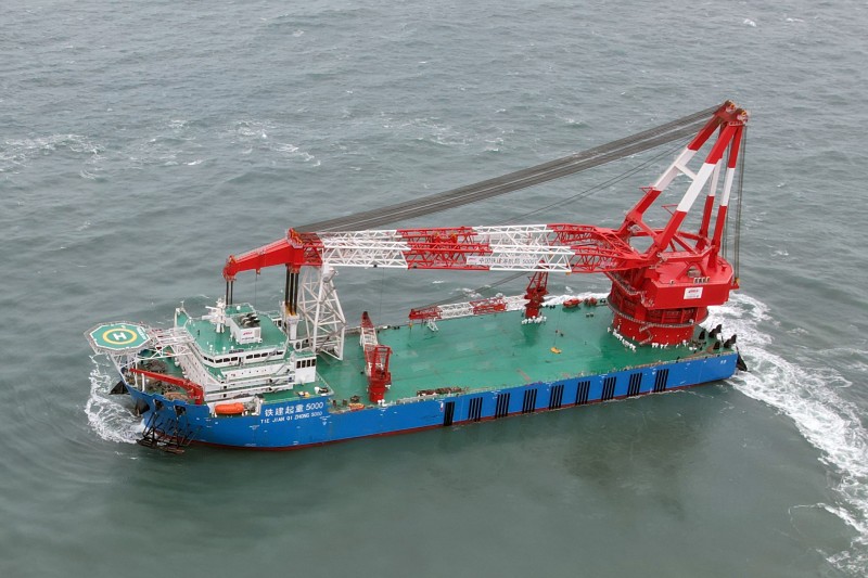 2 铁建起重5000 （摄影作者：李金龙)